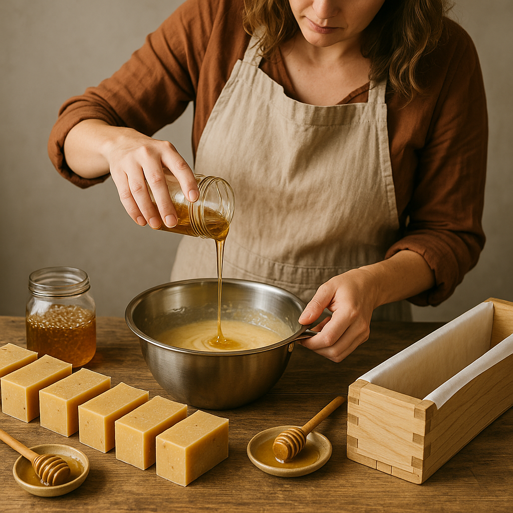 Proceso de elaboración de jabones personalizados